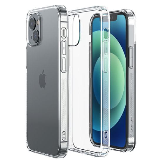 Joyroom T Case silikónový kryt na iPhone 13, priesvitný