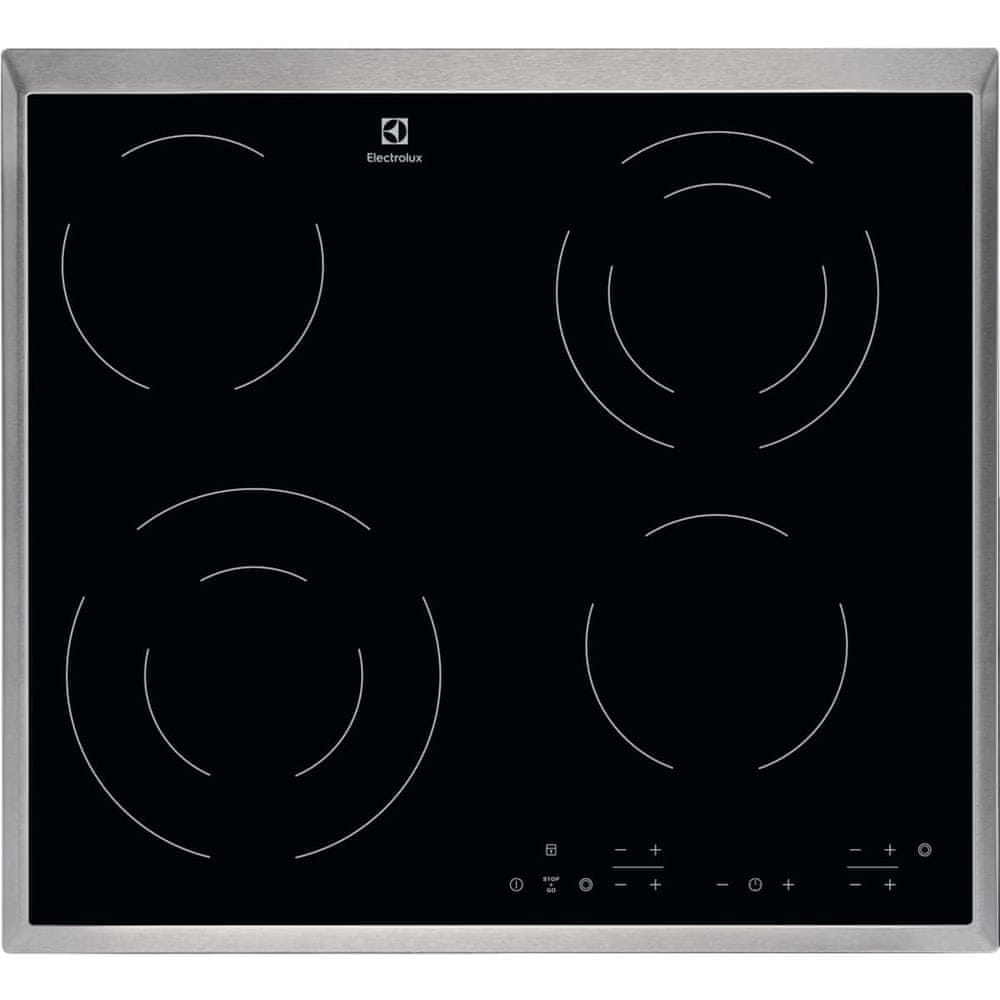 Electrolux sklokeramická varná doska Séria 300 EHF6342XOK