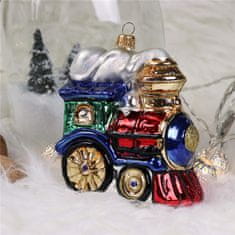 Decor By Glassor Vianočná ozdoba – lokomotíva