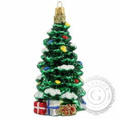 Decor By Glassor Vianočný stromček s darčekmi