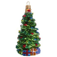 Decor By Glassor Vianočný stromček s darčekmi