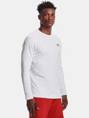 Under Armour Tričko UA CG Armour Fitted Crew-WHT XL