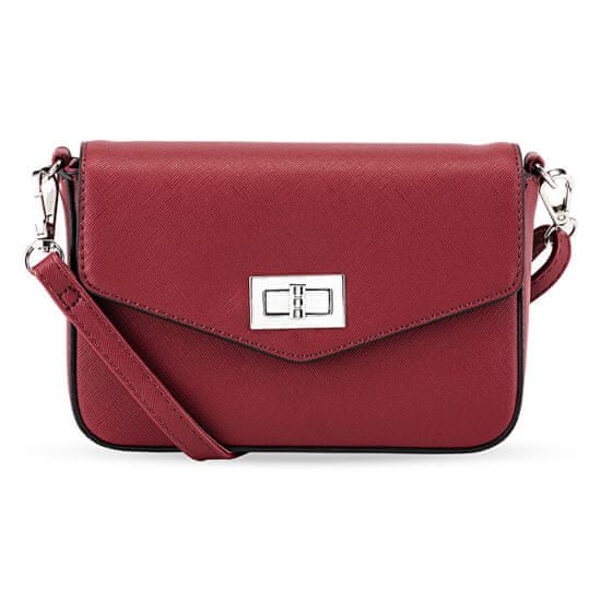 FLORA & CO Dámska crossbody kabelka 6529 Bordeaux