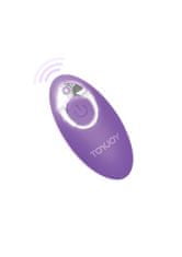 Toyjoy ToyJoy My Orgasm Eggsplode Remote Egg purple vibračné vajíčko