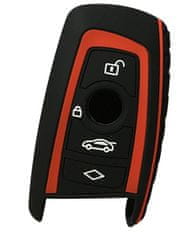 UNI Silikónový obal na kľúčik BMW F10 F20 F30 Z4 X1 X3 X4 M1 M2 M3 1 2 3 5 7 SERIES Červená