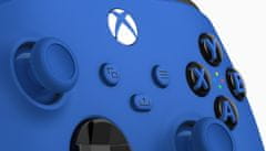 Microsoft Xbox saries Bezdrátový ovládač, Shock Blue (QAU-00002)