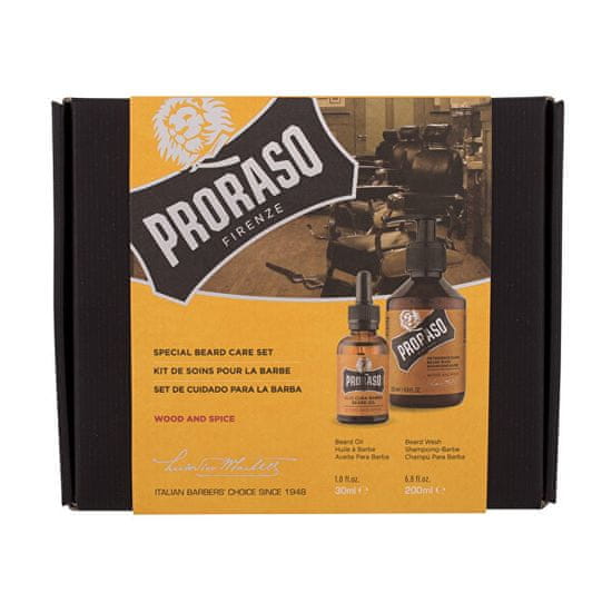 Proraso Darčeková sada prípravkov na bradu Wood & Spice