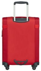 Samsonite Cestovný príručný kufor na kolieskach CityBeat SPINNER 55/20 LENGTH 40 CM Red