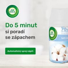 Air wick Automatický sprej náplň Pure Jemná bavlna 250 ml