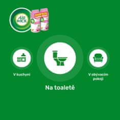 Air wick Freshmatic Refill náplň DUO Pure Kvety čerešní 2x 250 ml