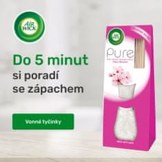 Air wick Pure vonné tyčinky Kvety čerešní 25 ml