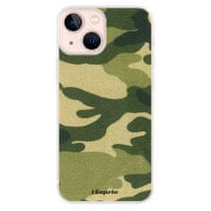 iSaprio Silikónové puzdro - Green Camuflage 01 pre Apple iPhone 13 mini