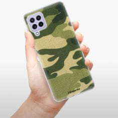 iSaprio Silikónové puzdro - Green Camuflage 01 pre Samsung Galaxy A22