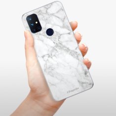 iSaprio Silikónové puzdro - SilverMarble 14 pre OnePlus Nord N10 5G