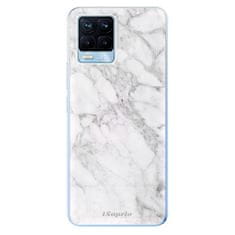 iSaprio Silikónové puzdro - SilverMarble 14 pre Realme 8 / 8 Pro