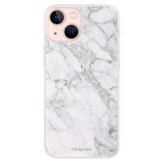 iSaprio Silikónové puzdro - SilverMarble 14 pre Apple iPhone 13 mini