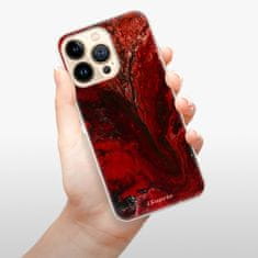 iSaprio Silikónové puzdro - RedMarble 17 pre Apple iPhone 13 Pro