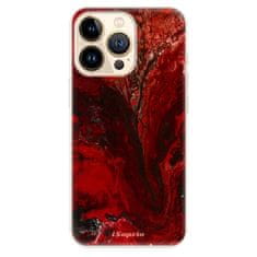 iSaprio Silikónové puzdro - RedMarble 17 pre Apple iPhone 13 Pro