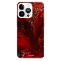 iSaprio Silikónové puzdro - RedMarble 17 pre Apple iPhone 13 Pro