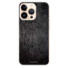 iSaprio Silikónové puzdro - Black Wood 13 pre Apple iPhone 13 Pro Max