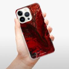 iSaprio Silikónové puzdro - RedMarble 17 pre Apple iPhone 13 Pro