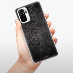 iSaprio Silikónové puzdro - Black Wood 13 pre Xiaomi Redmi Note 10 / Note 10S