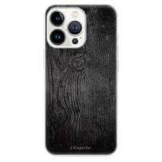 iSaprio Silikónové puzdro - Black Wood 13 pre Apple iPhone 13 Pro Max