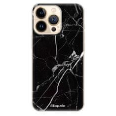 iSaprio Silikónové puzdro - Black Marble 18 pre Apple iPhone 13 Pro Max