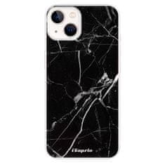 iSaprio Silikónové puzdro - Black Marble 18 pre Apple iPhone 13