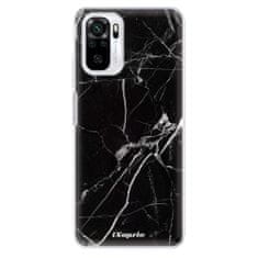 iSaprio Silikónové puzdro - Black Marble 18 pre Xiaomi Redmi Note 10 / Note 10S