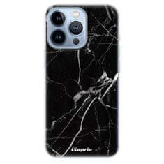 iSaprio Silikónové puzdro - Black Marble 18 pre Apple iPhone 13 Pro Max