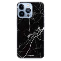 iSaprio Silikónové puzdro - Black Marble 18 pre Apple iPhone 13 Pro