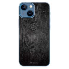 iSaprio Silikónové puzdro - Black Wood 13 pre Apple iPhone 13 mini