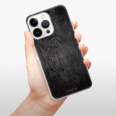 iSaprio Silikónové puzdro - Black Wood 13 pre Apple iPhone 13 Pro