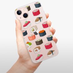 iSaprio Silikónové puzdro - Sushi Pattern pre Apple iPhone 13