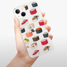 iSaprio Silikónové puzdro - Sushi Pattern pre Apple iPhone 13