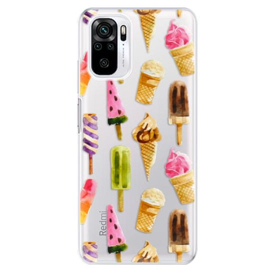 iSaprio Silikónové puzdro - Ice Cream pre Xiaomi Redmi Note 10 / Note 10S