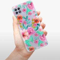 iSaprio Silikónové puzdro - Flower Pattern 01 pre Samsung Galaxy A22 5G