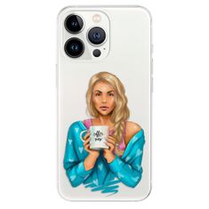 iSaprio Silikónové puzdro - Coffe Now - Blond pre Apple iPhone 13 Pro Max