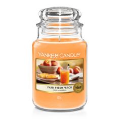 Yankee Candle vonná sviečka Farm Fresh Peach (Čerstvá farmárska broskyňa) 623g