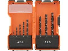 AEG Power set- sada vrtákov do dreva LIP & SPUR (8 ks)