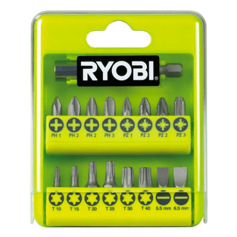 RYOBI RAK17SD 17ks sada skrutkovacích bitov