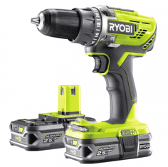 RYOBI R18DD3-225S 18V aku vŕtací skrutkovač (2x2.5Ah)