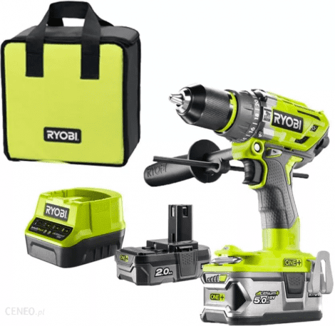 RYOBI R18PD7-252S 18V Bezuhlíková aku príklepová vŕtačka (2Ah a 5Ah)