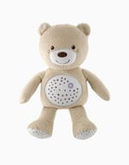 Chicco Medvedík s projektorom Baby Bear First Dreams - neutral 0m+ - zánovné