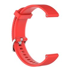 BStrap Silicone Bredon remienok na Samsung Galaxy Watch 3 45mm, red