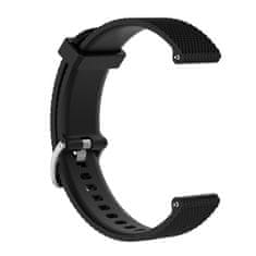 BStrap Silicone Bredon remienok na Samsung Galaxy Watch 3 45mm, black