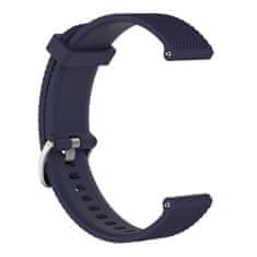 BStrap Silicone Bredon remienok na Samsung Galaxy Watch 3 45mm, dark blue