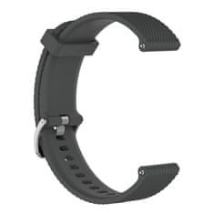 BStrap Silicone Bredon remienok na Garmin Venu 2, dark gray