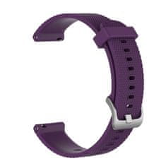 BStrap Silicone Bredon remienok na Garmin Vivoactive 4, purple